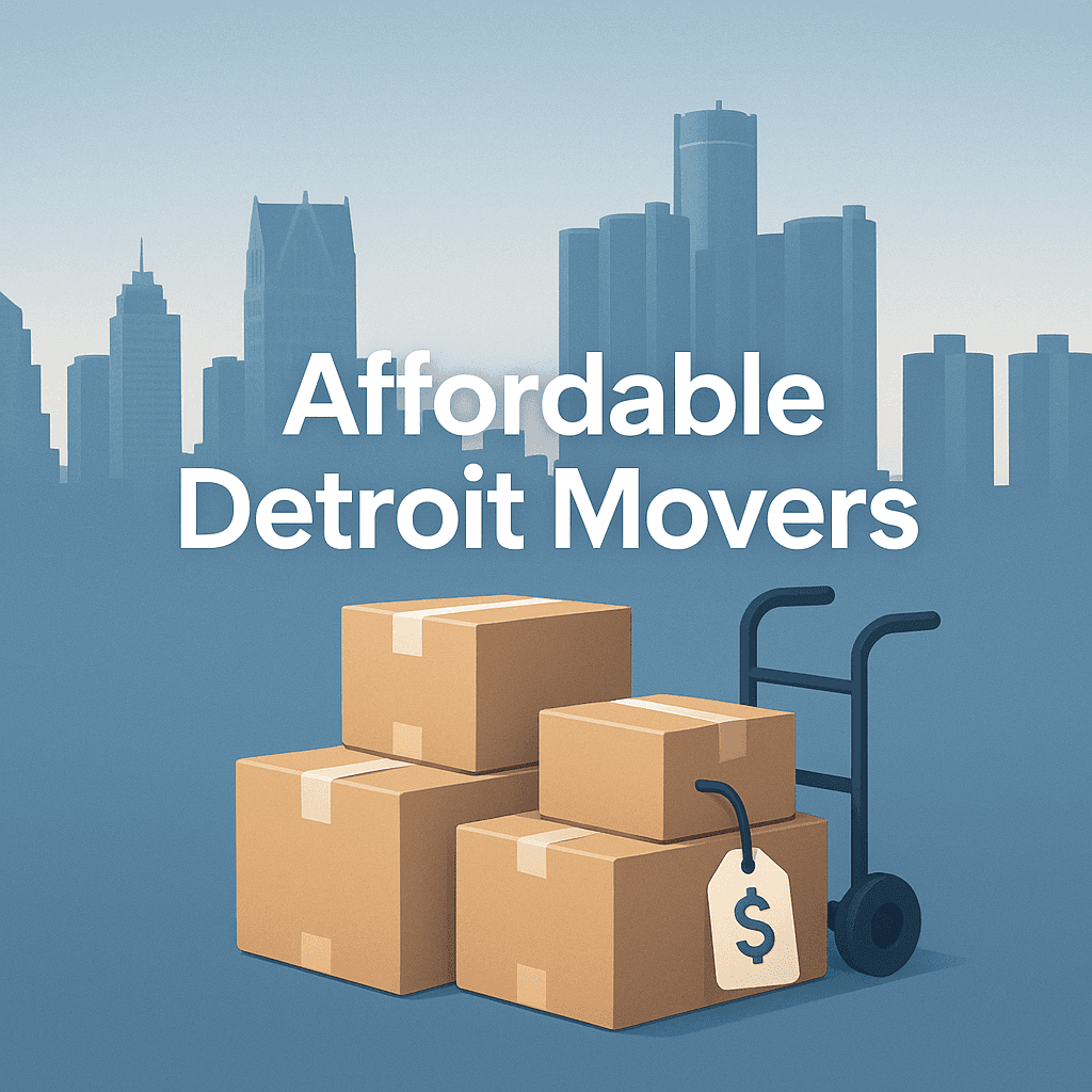 Affordable Moving Companies in Detroit, MI