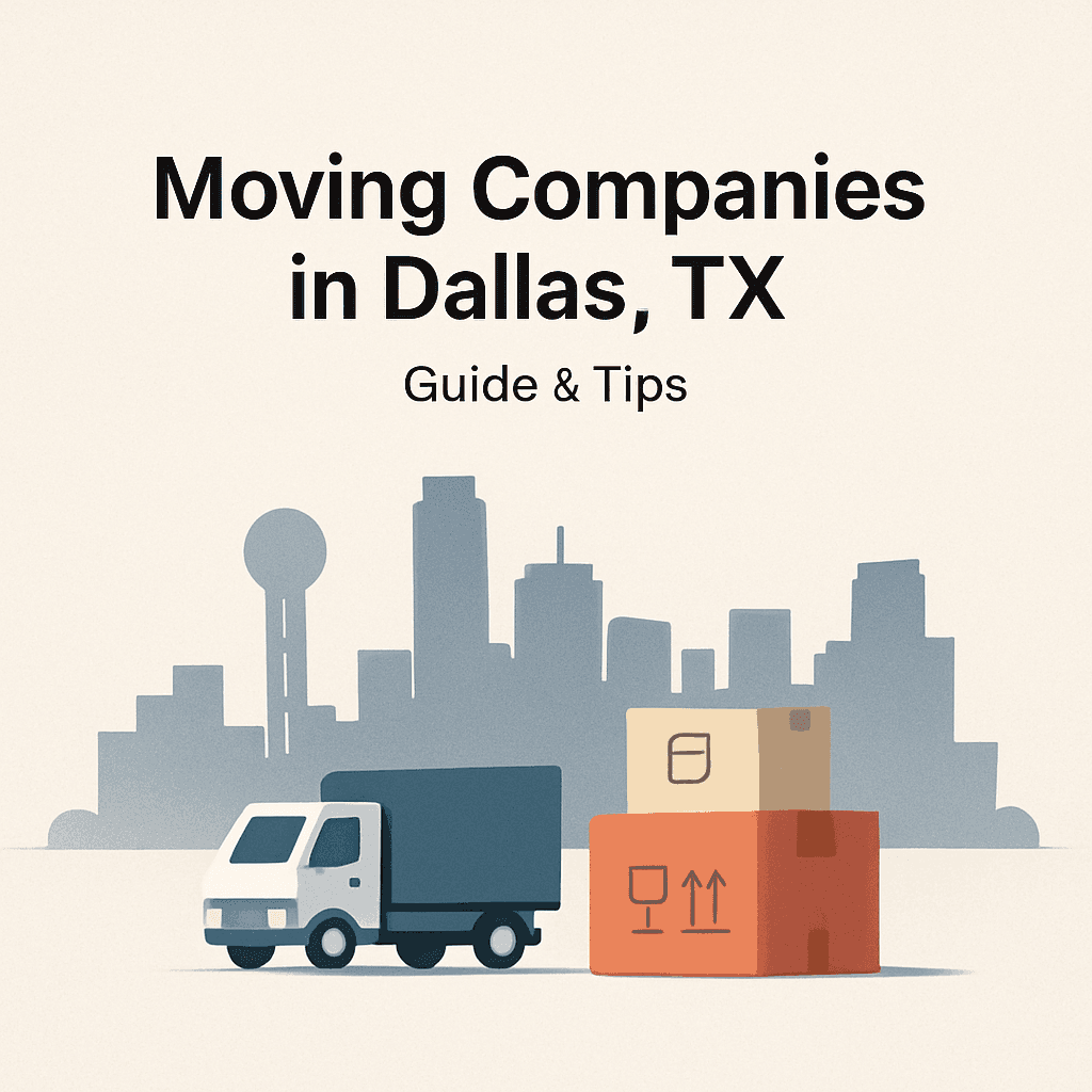 Moving Companies in Dallas, TX