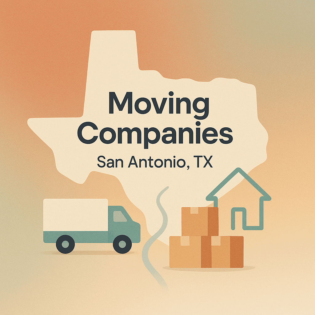 Moving Companies in San Antonio, TX