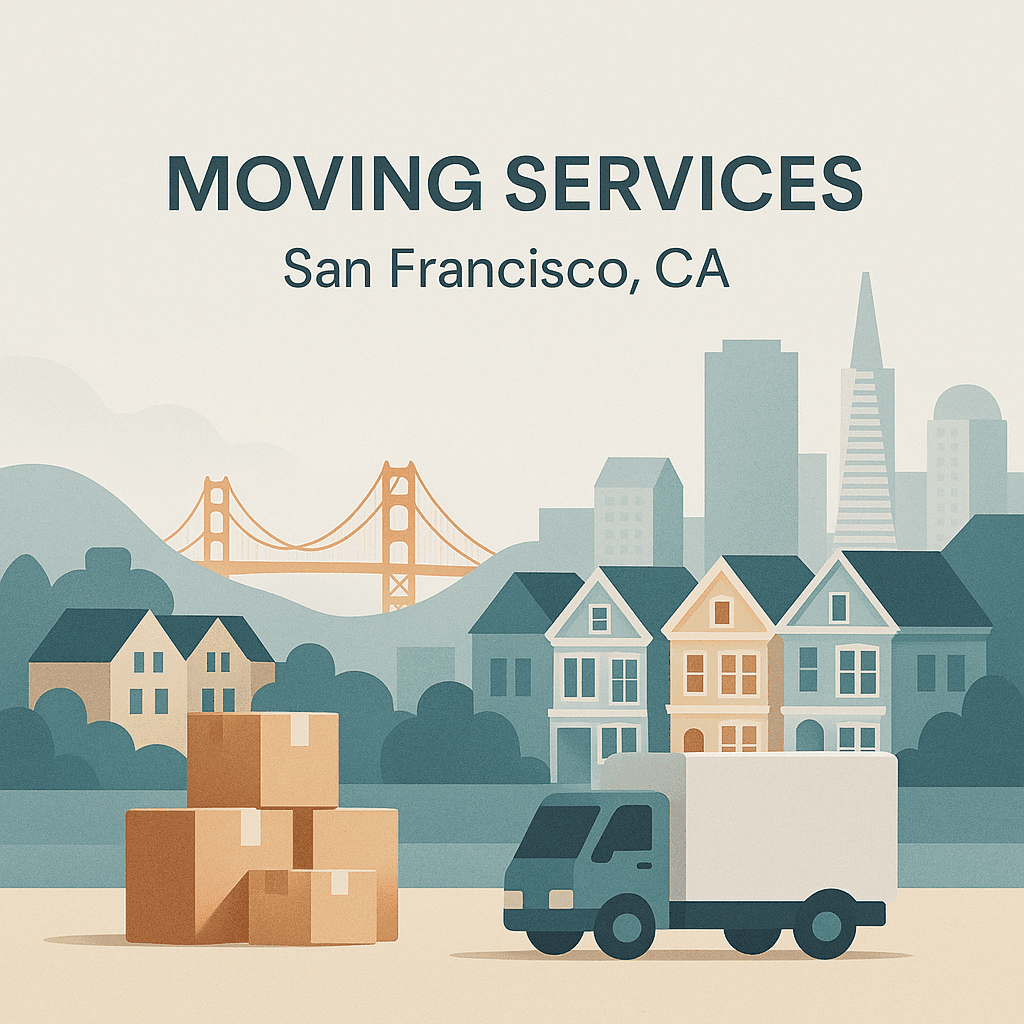 Moving Services San Francisco, CA