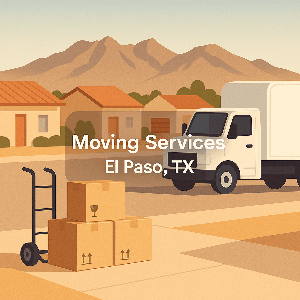 Moving Services in El Paso, TX