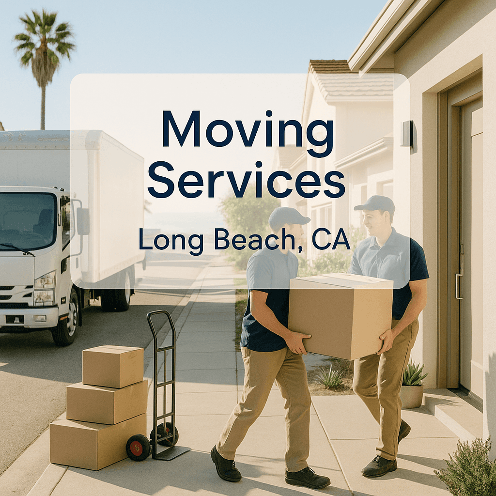 Moving Services in Long Beach, CA