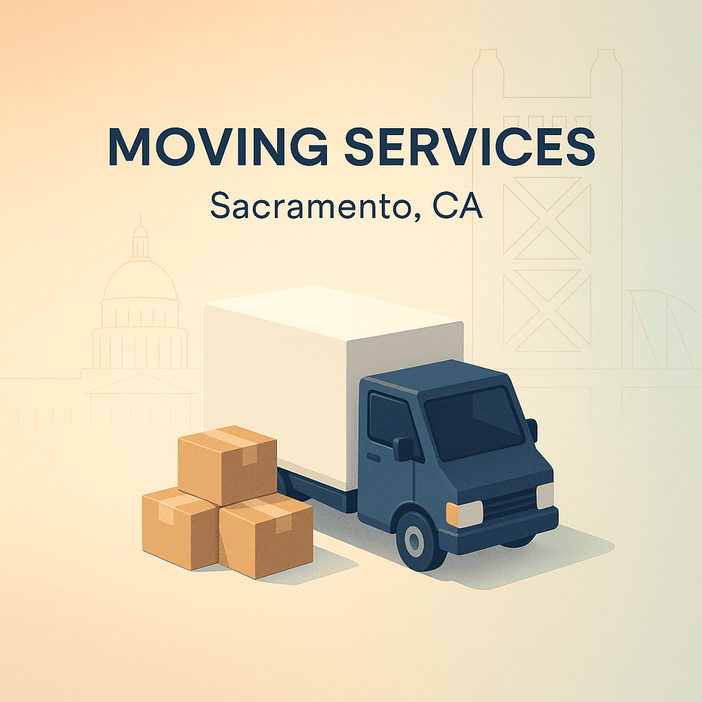 Moving Services in Sacramento, CA
