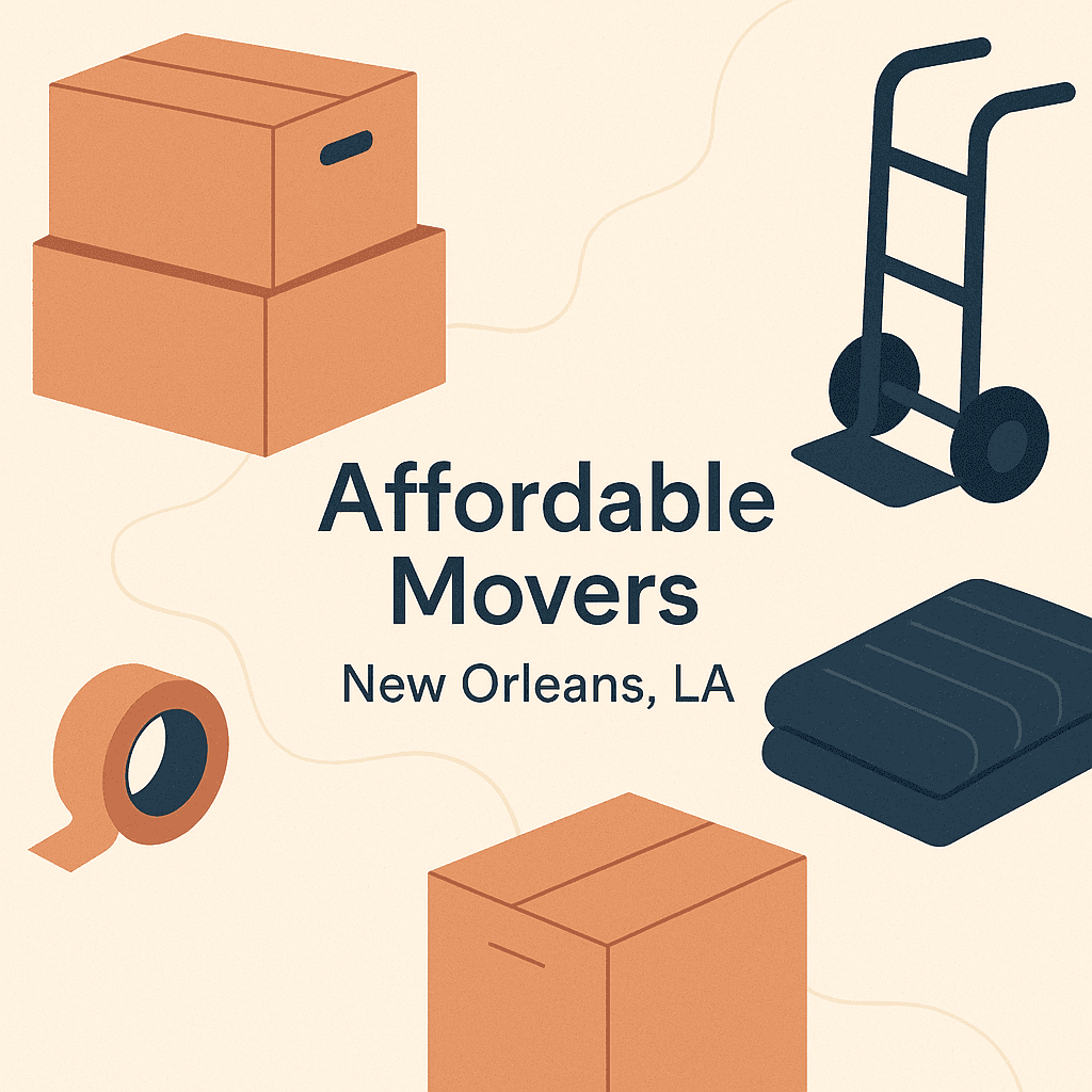 Affordable Movers in New Orleans, LA