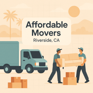 Affordable Movers in Riverside, CA