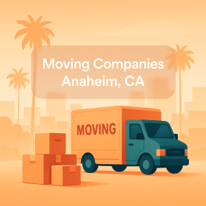 Moving Companies in Anaheim, CA