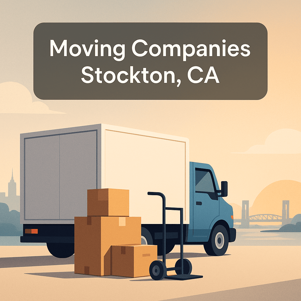 Moving Companies in Stockton, CA