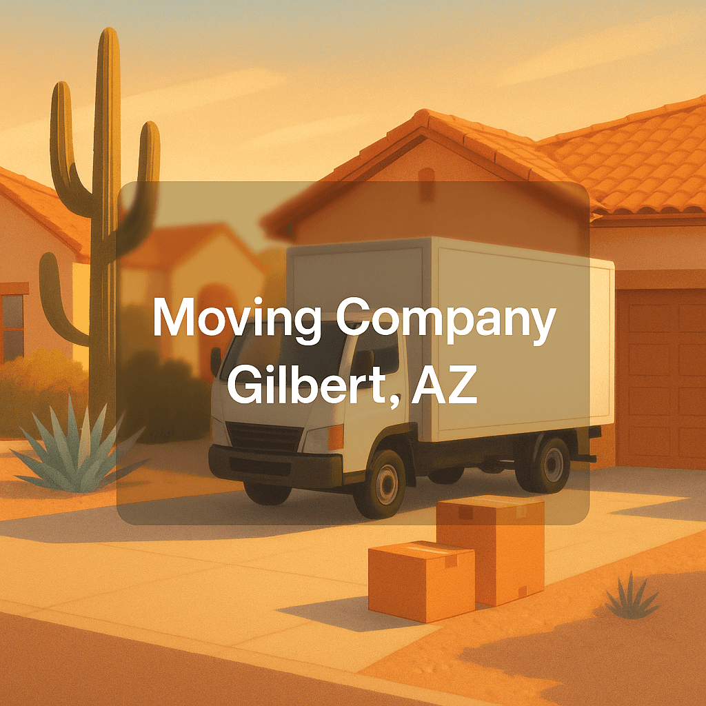 Moving Company Gilbert, AZ