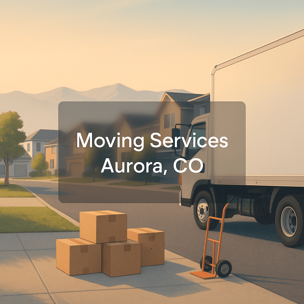 Moving Services in Aurora, CO