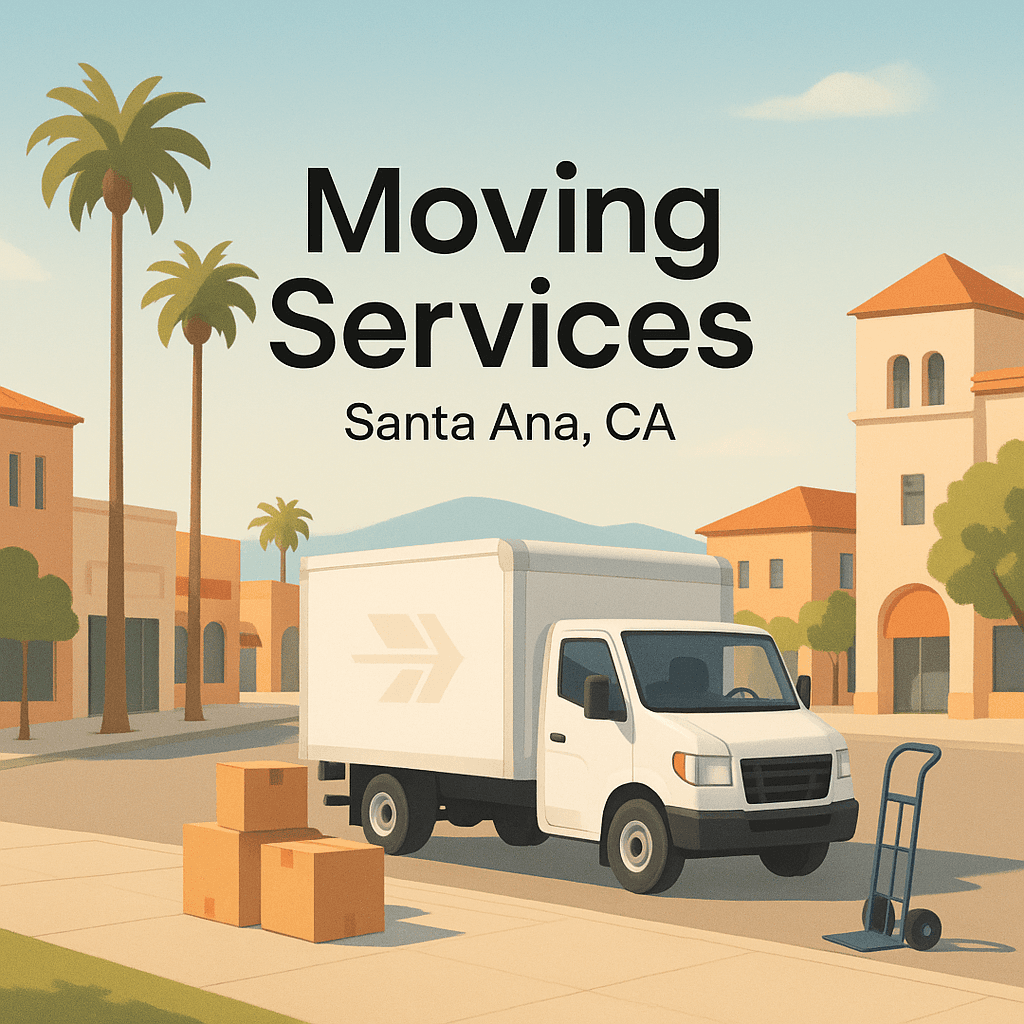 Moving Services in Santa Ana, CA